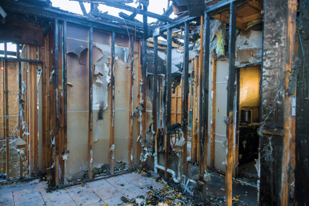 Professional Soot Cleanup technician working in Williamsport, MD